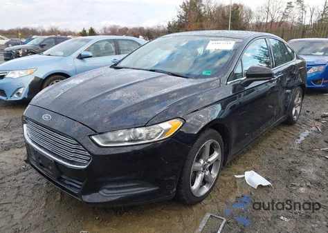 2016 Ford Fusion S из США, поврежденный, VIN 3FA6P0G71GR379342